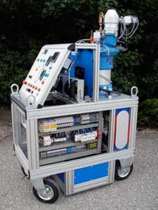 Automatic power crate for the resistive furnaces